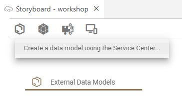 Story Board – Create a data model